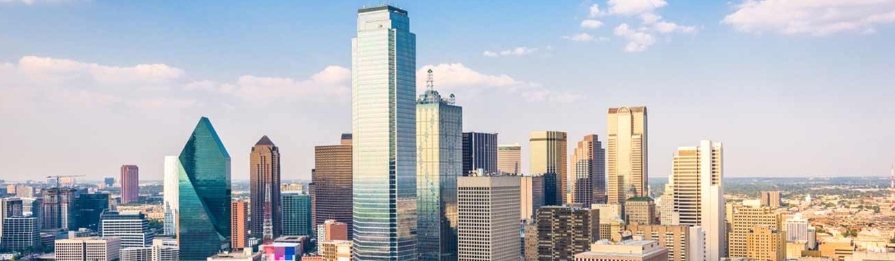 still image of the Dallas Skyline