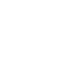 White Icon of a cartoon hand swiping a debit card