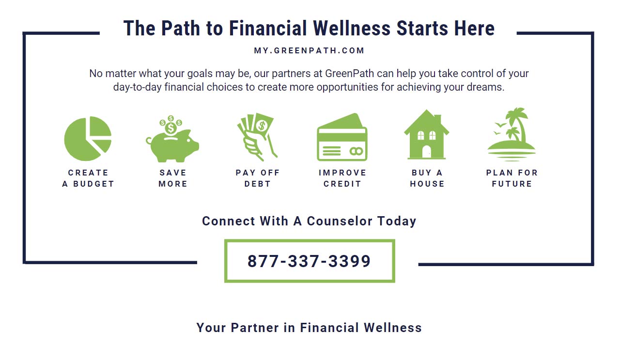 An image of greenpath financial wellness information 