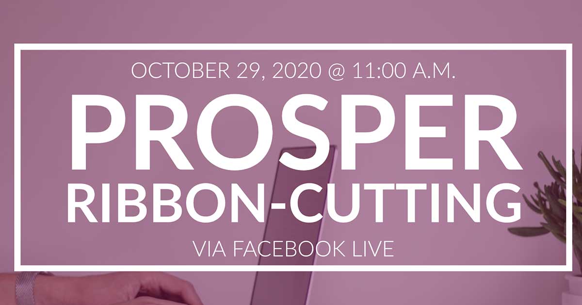 Cover image of Prosper ribbon cutting event