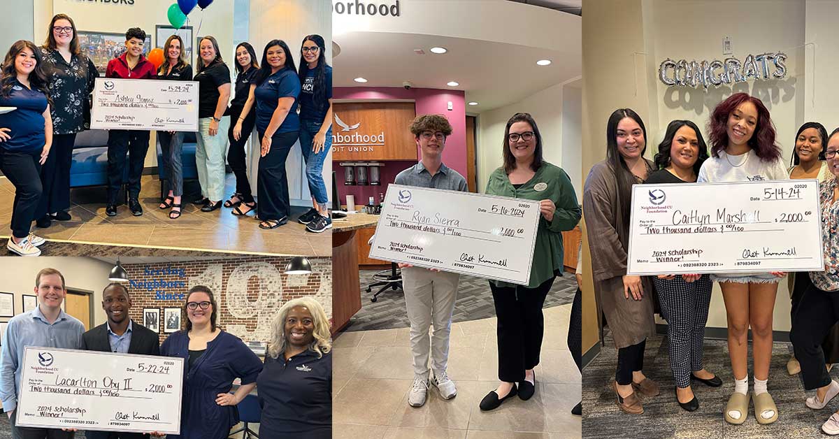 Image of Scholarship winners for the 2024 Scholarship winner contest
